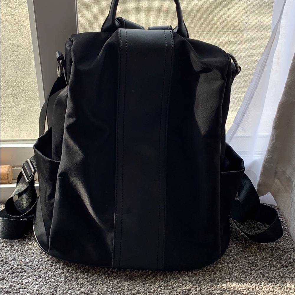 Convertible anti theft backpack